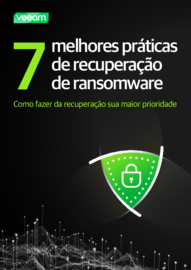 7 melhores práticas de recuperação de ransomware