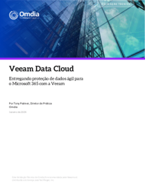 Entregando proteção de dados ágil para o Microsoft 365 com a Veeam