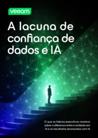 Relatório sobre o Gap de Confiança em Dados e IA: O que os líderes do alto escalão revelam sobre o descompasso entre a ambição em IA e os resultados em IA