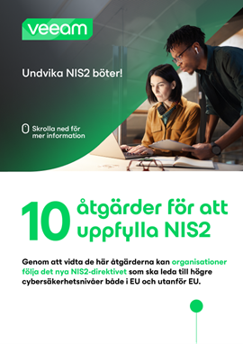 Tio åtgärder för att uppfylla NIS 2