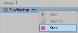 Stop Job