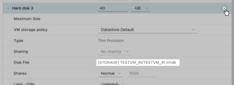 Note location and disconnect