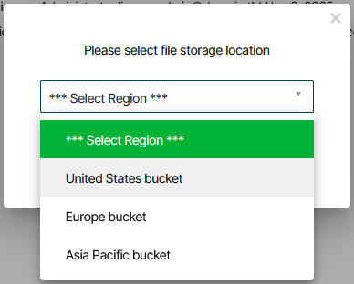 Select Bucket