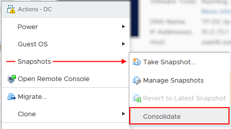 attempt consolidation