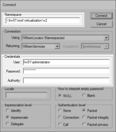 Connect HV