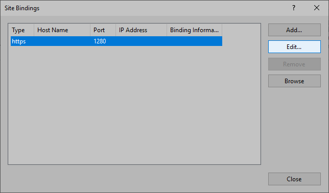 Edit Binding