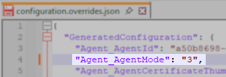 Agent Mode Change