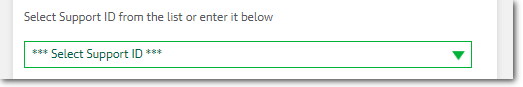 portal support id