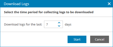 start download