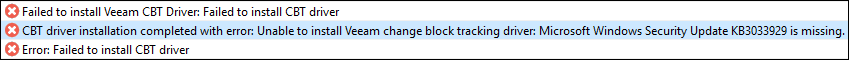 Managed Deployment Error