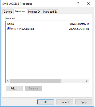 Active directory group