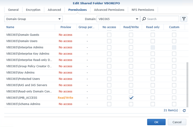 assign permissions