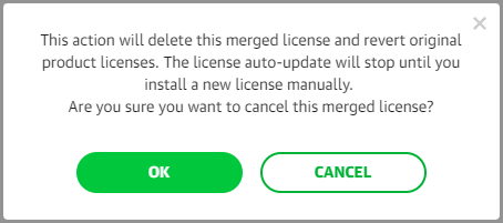 Finalize Undo Merge