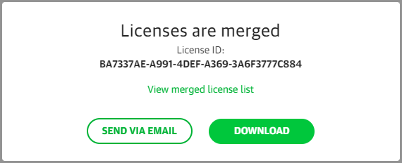 Merge Confirm