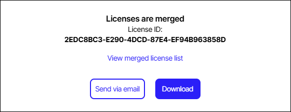 Merge Confirm