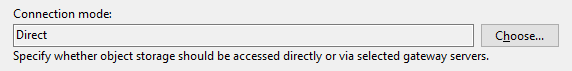 Connection Mode
