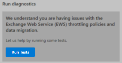 Run Tests to check throttling state