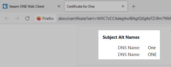 Cert Example
