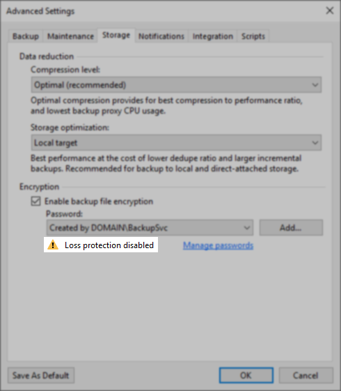 Advanced Settings