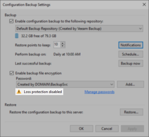 Config Backup