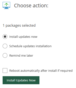 Install Updates Now