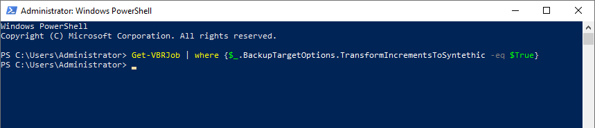 No Transforms