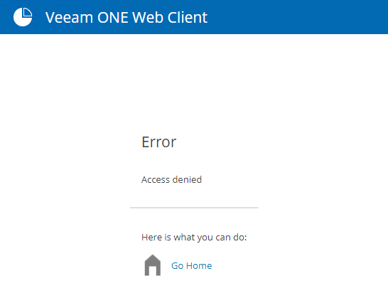Access denied