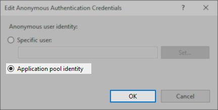 ApplicationPoolIdentity