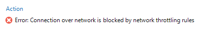 Error in VBR