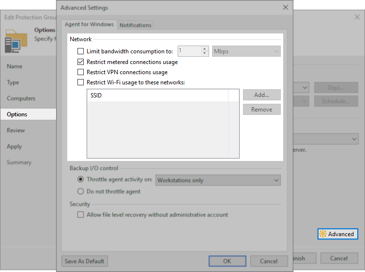 VBR Settings