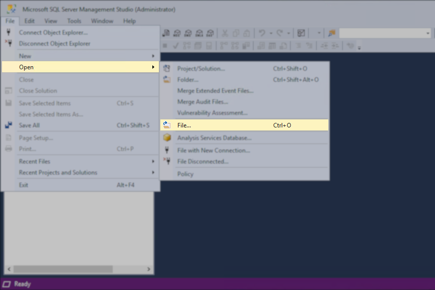 Open Script