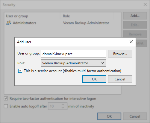 Service Account