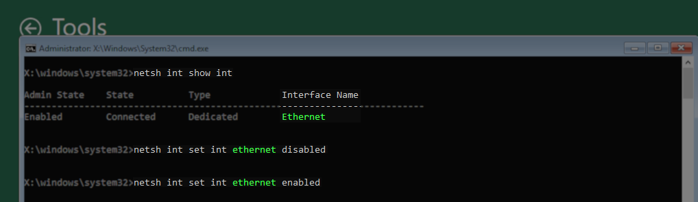 Netsh