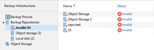 Invalid State Example