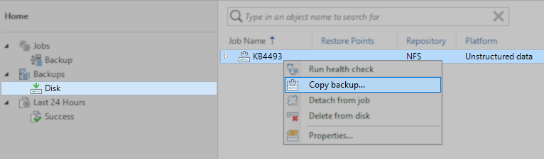 Context Menu