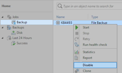 Disable