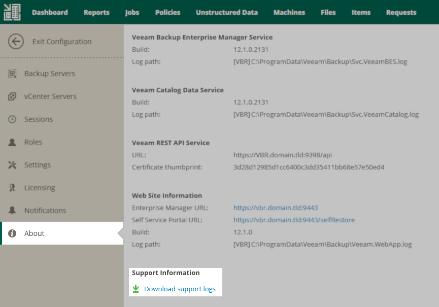 Download Logs