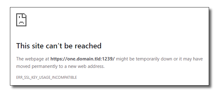 Cert Error