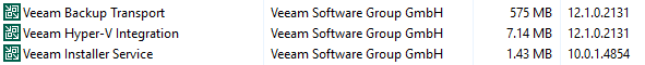 Programs and Features Example