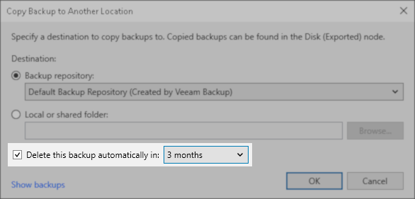 Copy Backup