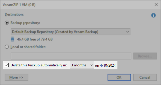 VeeamZIP