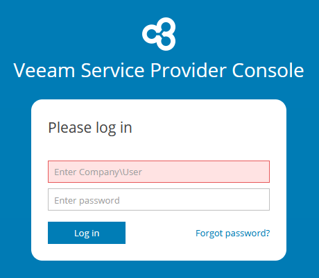 English Login Prompt