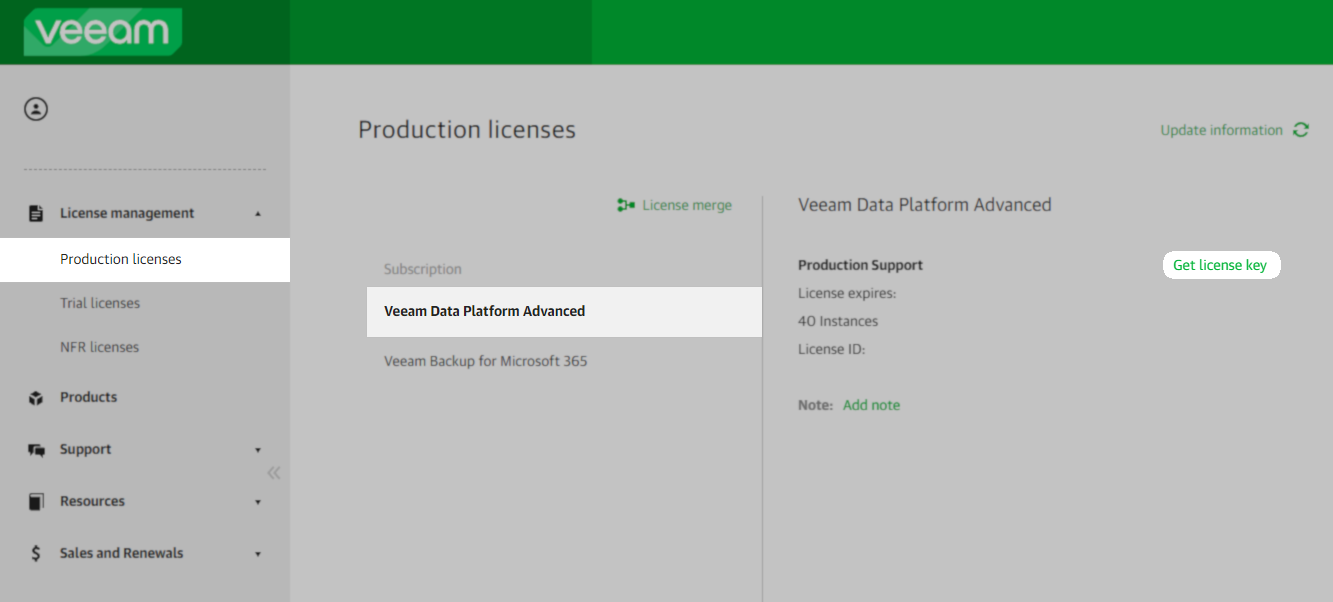 Download License