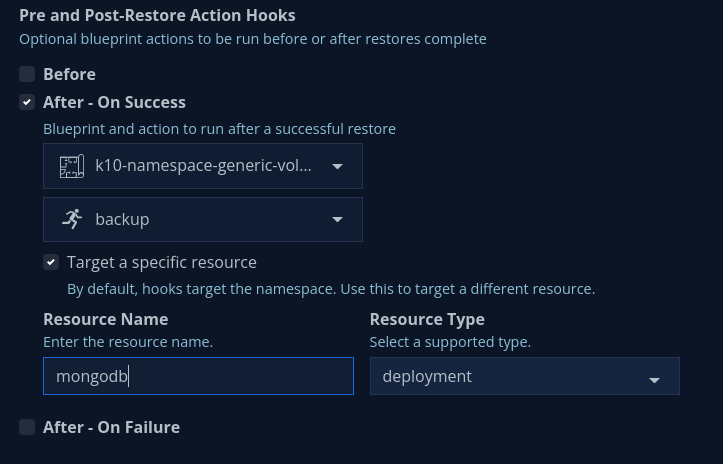 configure