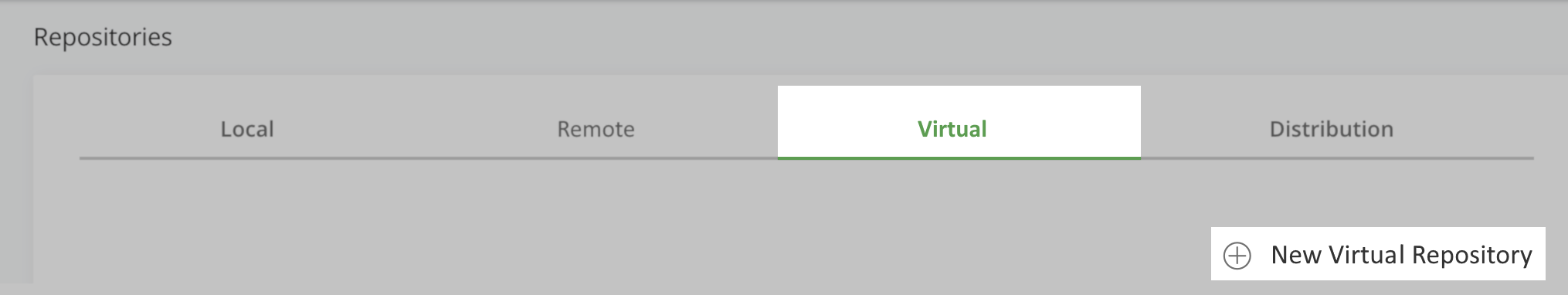 New virtualrepo
