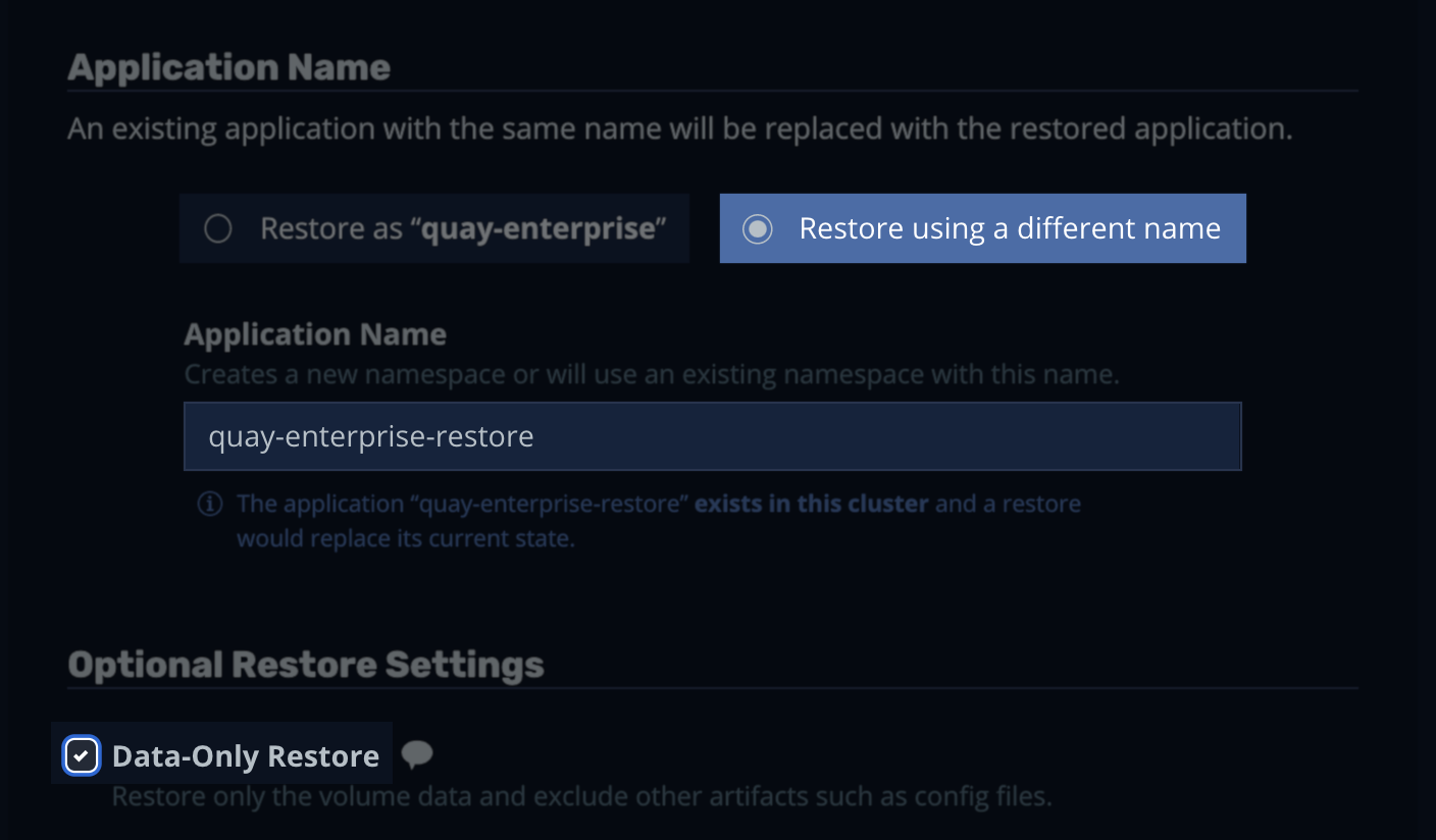 restore