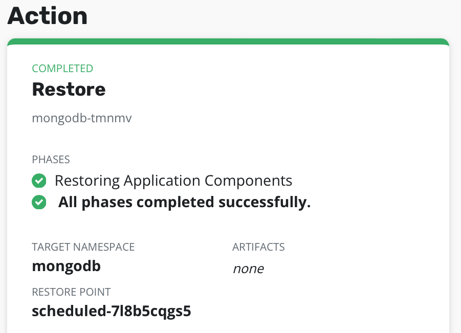 Restore