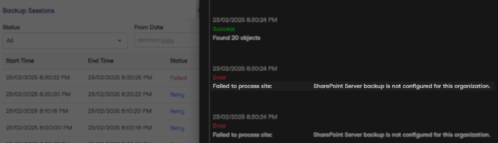 Error Example
