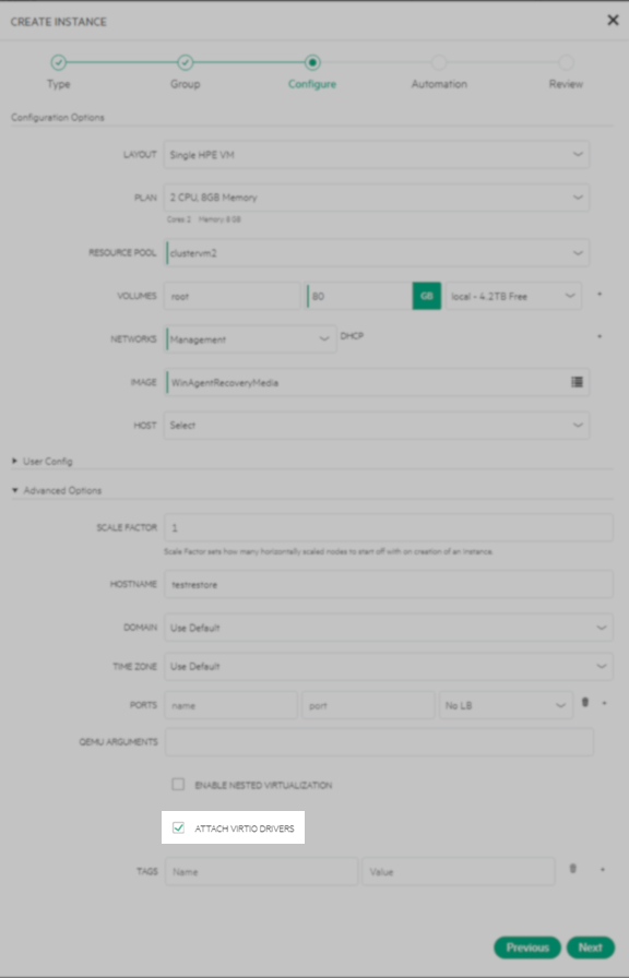 attach virtio drivers