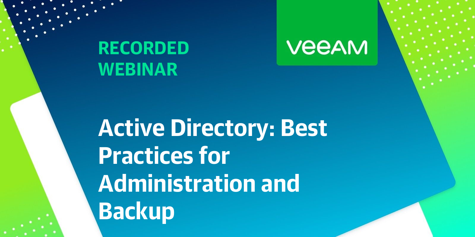 veeam best practices for offsite backup